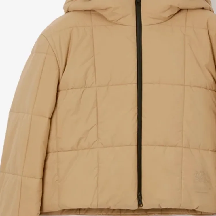 Burberry Puffer Jackets Women's Yellow-4