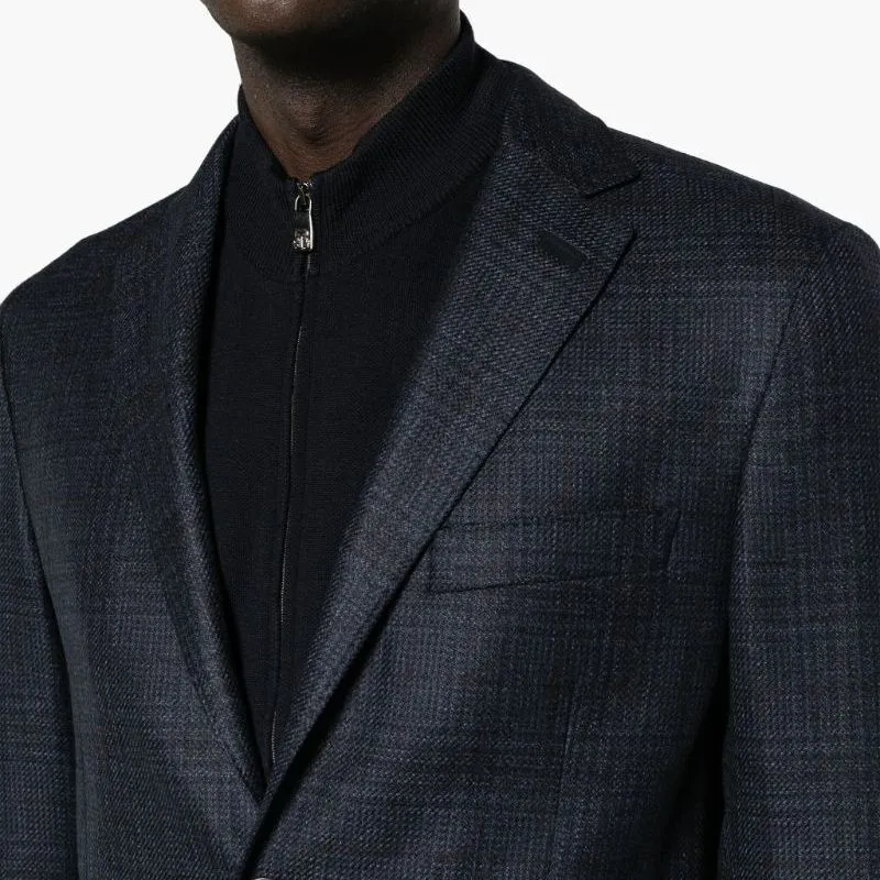 Corneliani Prince Of Wales-check Blazer-3