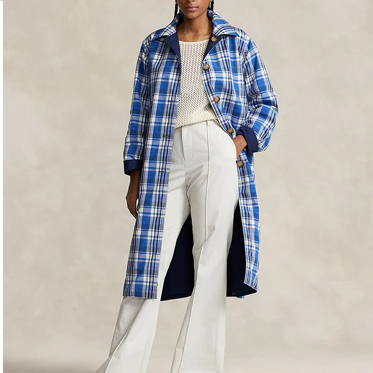Polo Ralph Lauren Coats Women's Blue-3