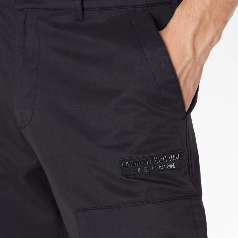 ARMANI EXCHANGE Cargo Pants Men's Black-3