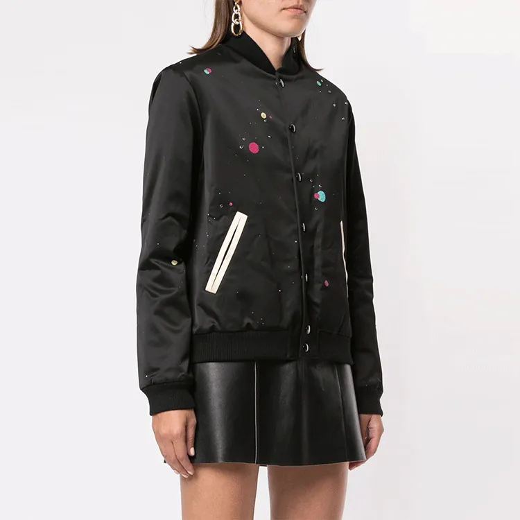SAINT LAURENT Jackets Coats Women's Black-2