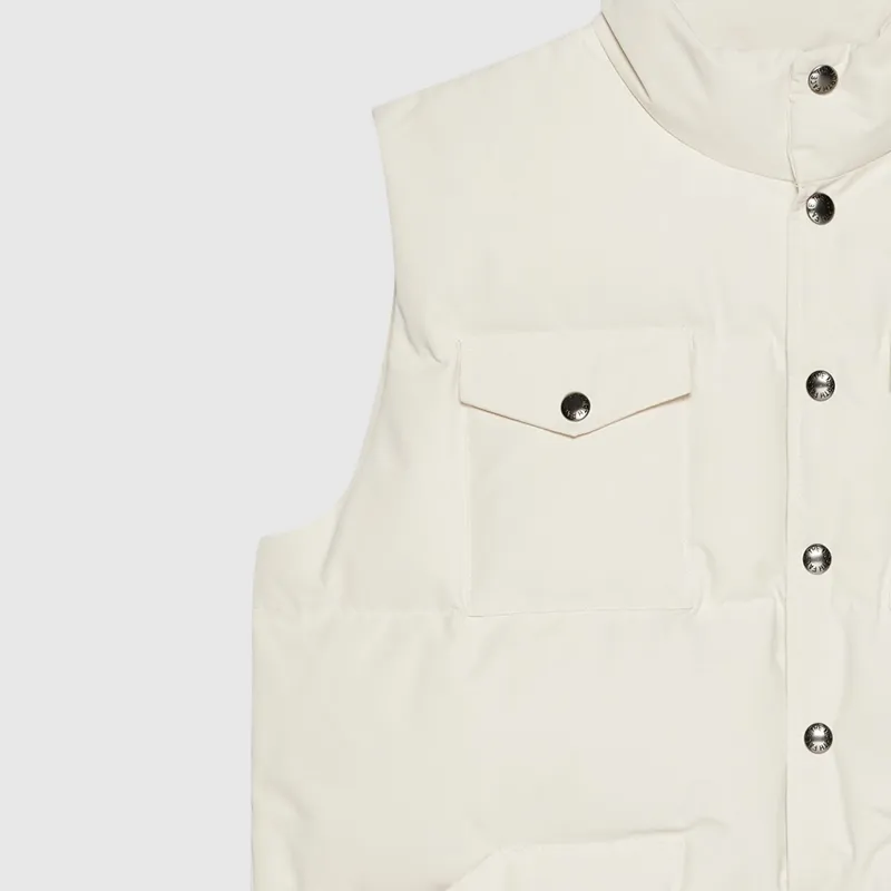 The North Face X GUCCI X The North Face Vests Unisex White-4