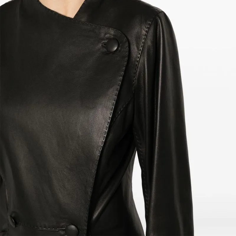 By Malene Birger ´Sirrena Leather Coat-4
