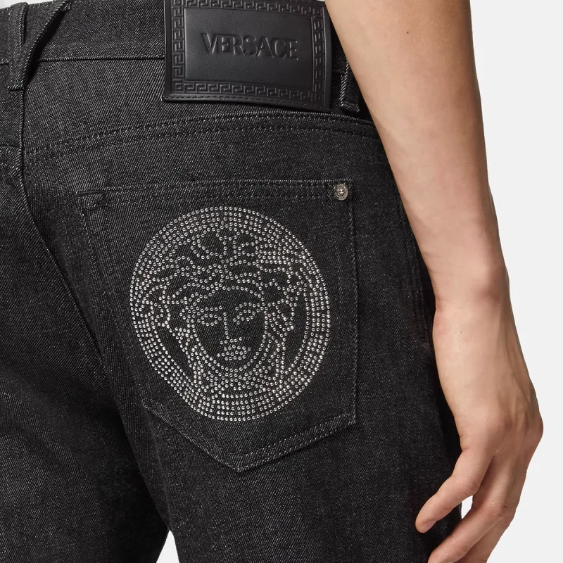 VERSACE Jeans Men Black-4