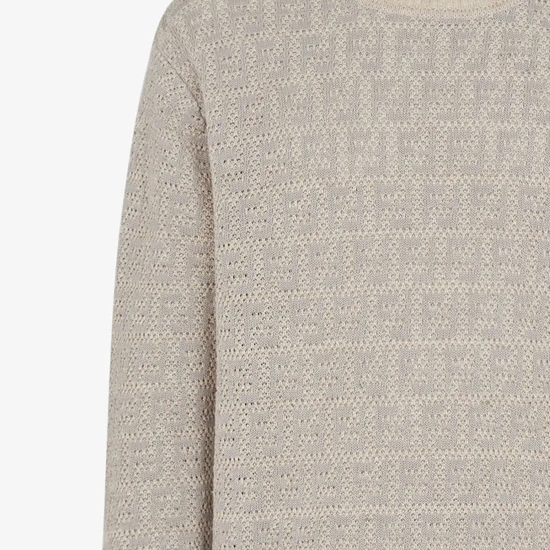 FENDI Sweaters Men Gray-5