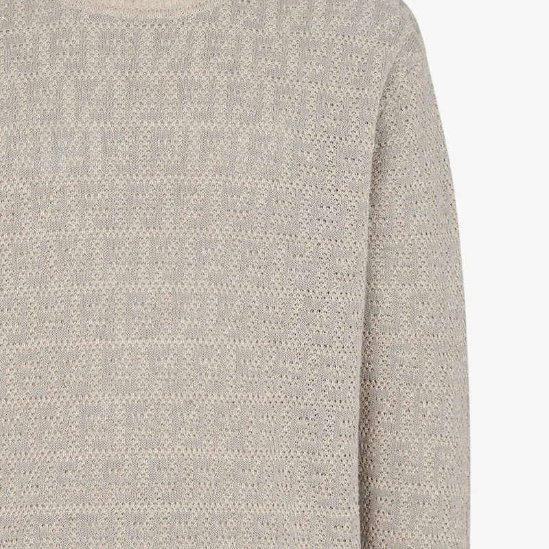 FENDI Sweaters Men Gray-6
