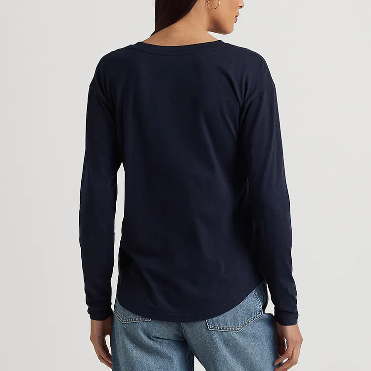 Polo Ralph Lauren FW23 T Shirt Women's Dark Blue-1