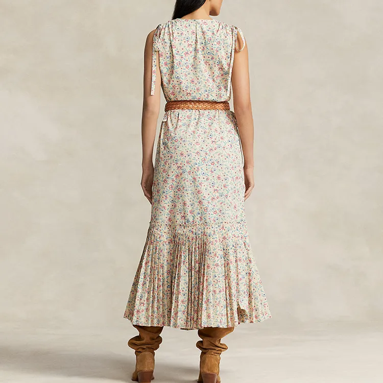Polo Ralph Lauren FW23 Sleeveless Dress Women's Multicolor-4