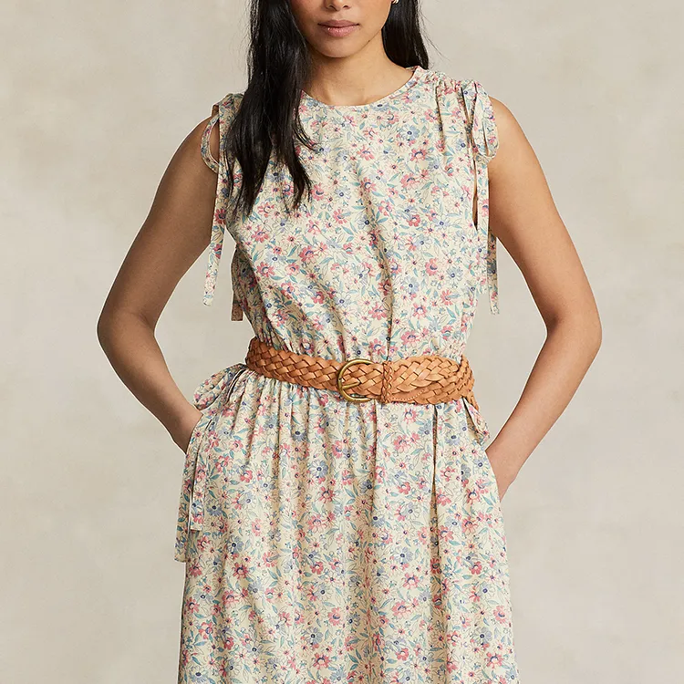 Polo Ralph Lauren FW23 Sleeveless Dress Women's Multicolor-2