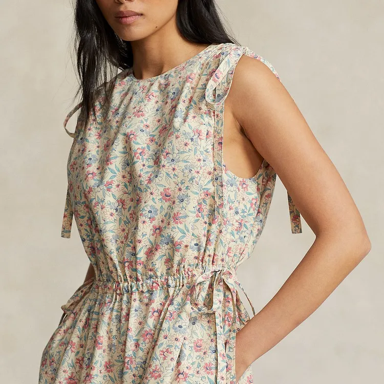 Polo Ralph Lauren FW23 Sleeveless Dress Women's Multicolor-3