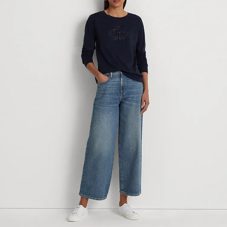 Polo Ralph Lauren FW23 T Shirt Women's Dark Blue-2
