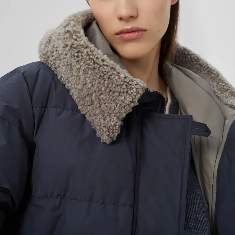 Brunello Cucinelli Hooded Quilted Puffer Jacket-4