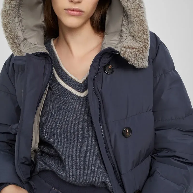 Brunello Cucinelli Hooded Quilted Puffer Jacket-3