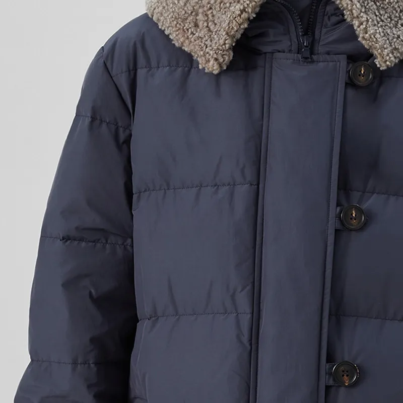 Brunello Cucinelli Hooded Quilted Puffer Jacket-5