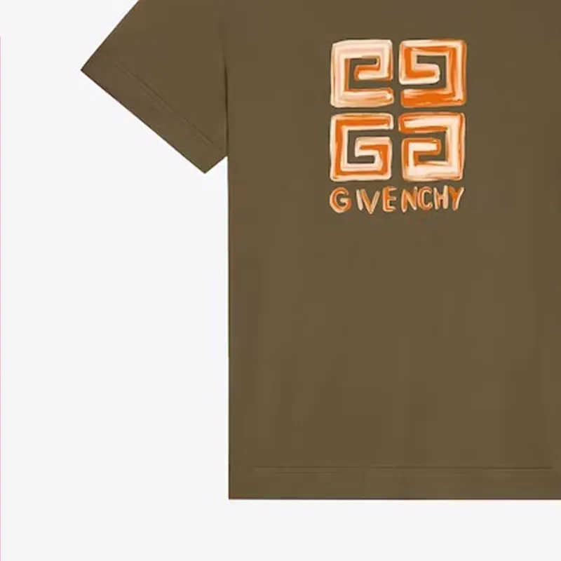 Givenchy 4G Logo Crewneck T-Shirt-5