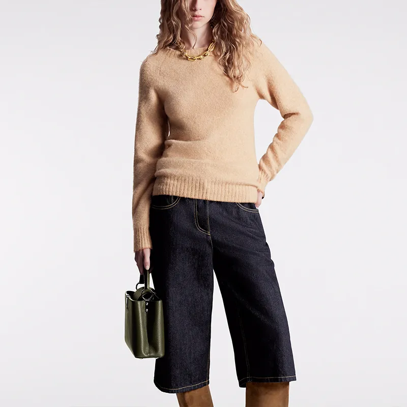 LOUIS VUITTON Camel Pullover-2