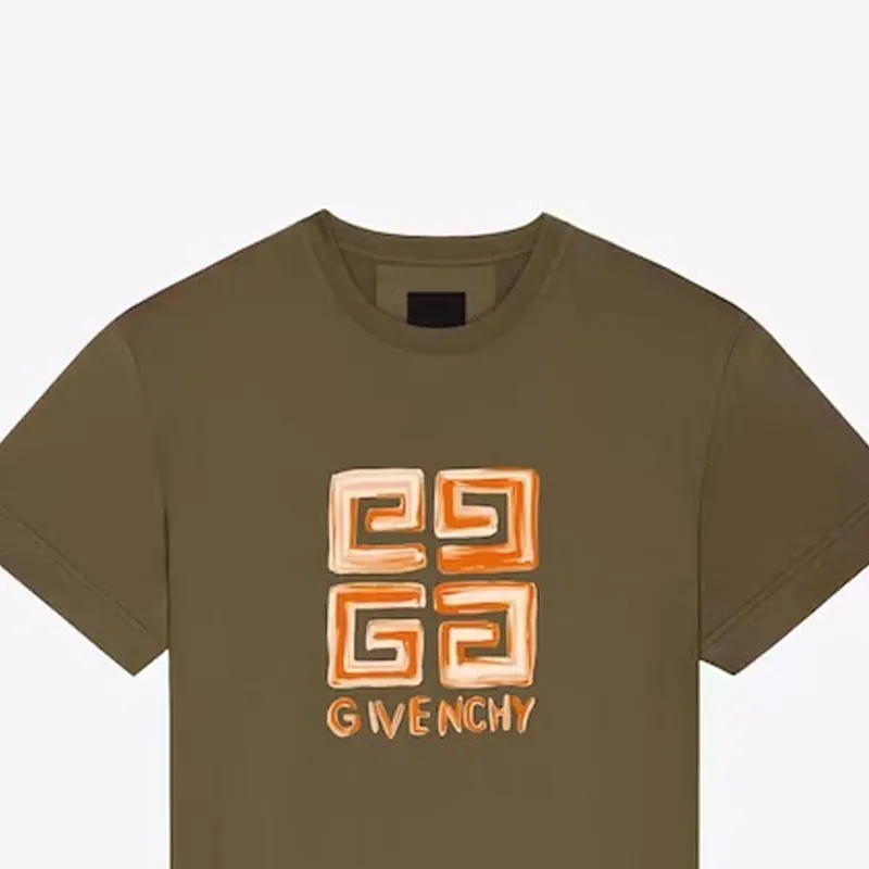 Givenchy 4G Logo Crewneck T-Shirt-4
