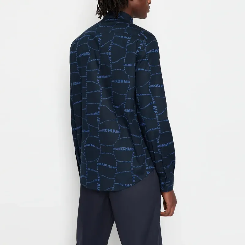 ARMANI EXCHANGEAE SS23 Shirt Men's-2