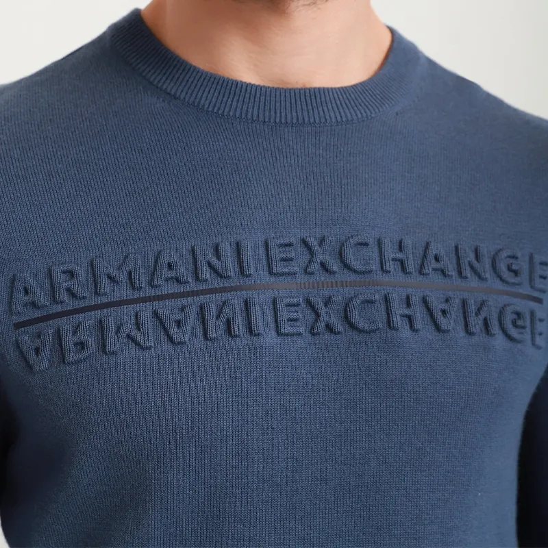 ARMANI EXCHANGE Knitwear Men's Blue-5