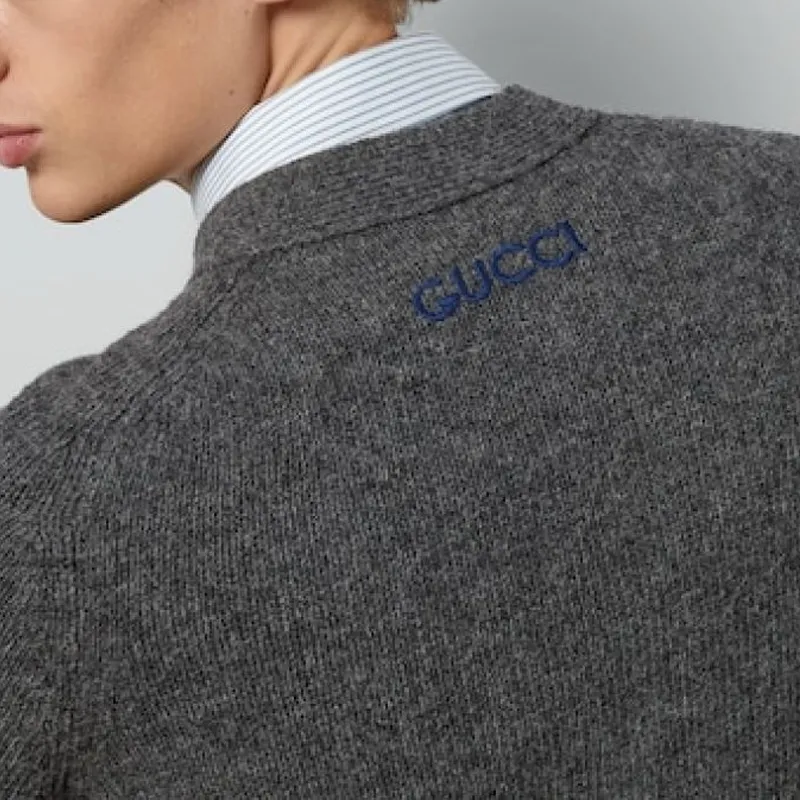 GUCCI Knitwear Men Gray-4