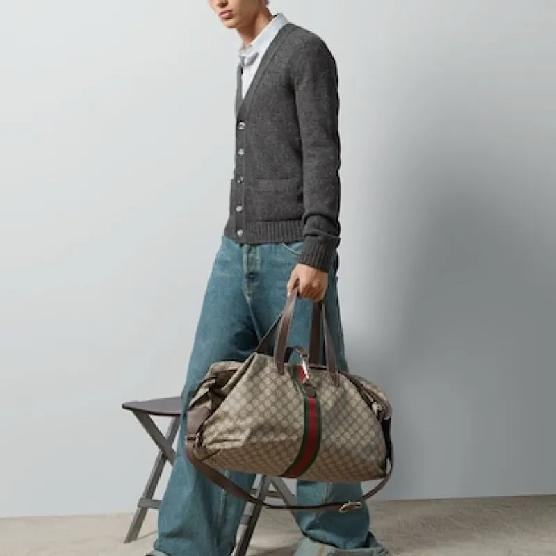 GUCCI Knitwear Men Gray-1