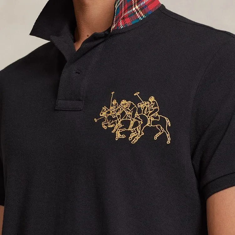 Polo Ralph Lauren SS24 Polo Shirt Men's Black-4