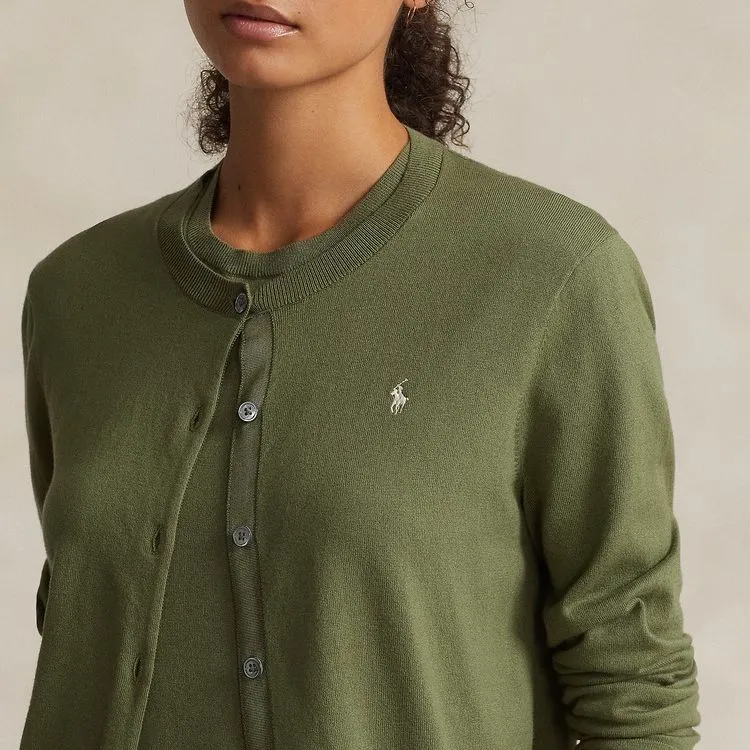 Polo Ralph Lauren SS24 Knitwear Women's Floral Green-4