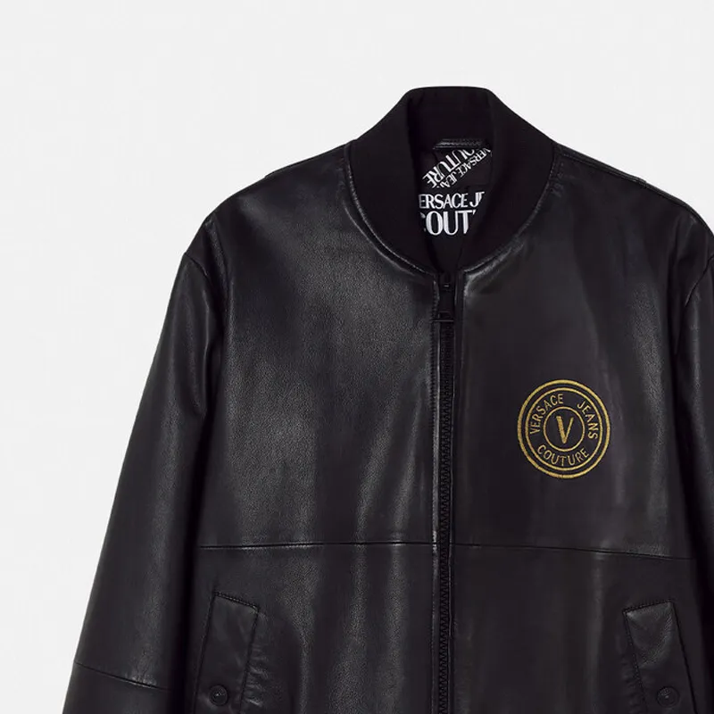 VERSACE JEANS COUTURE Jackets & Coats Men's Black-5