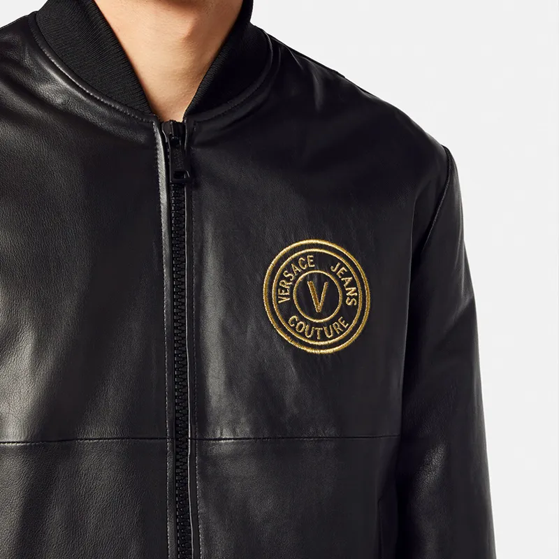 VERSACE JEANS COUTURE Jackets & Coats Men's Black-4