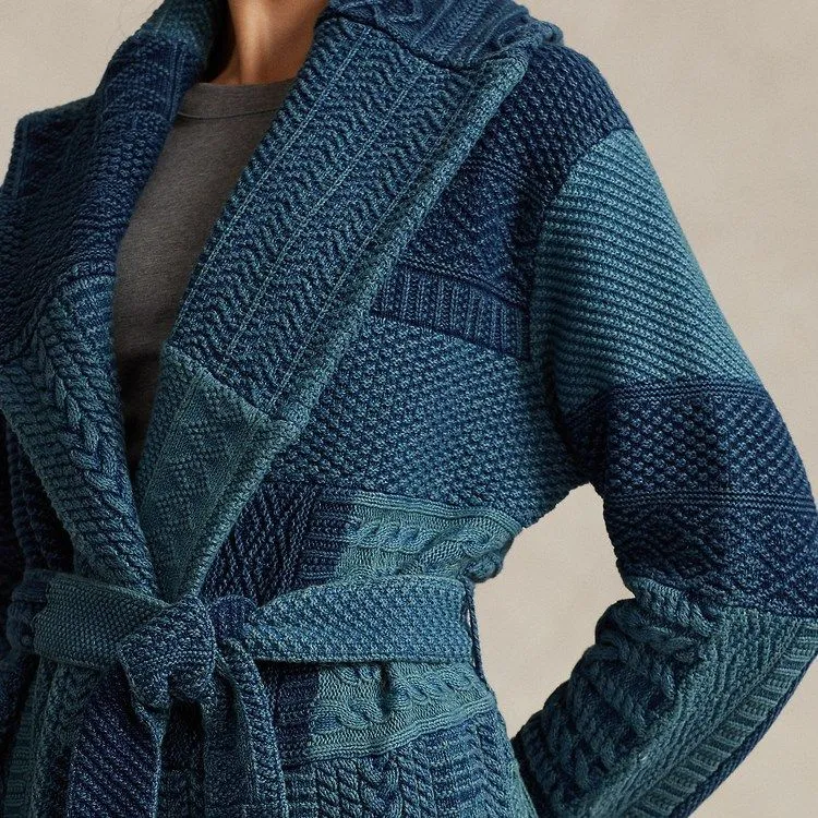Polo Ralph Lauren Chunky-knit Wrap Cardigan-4