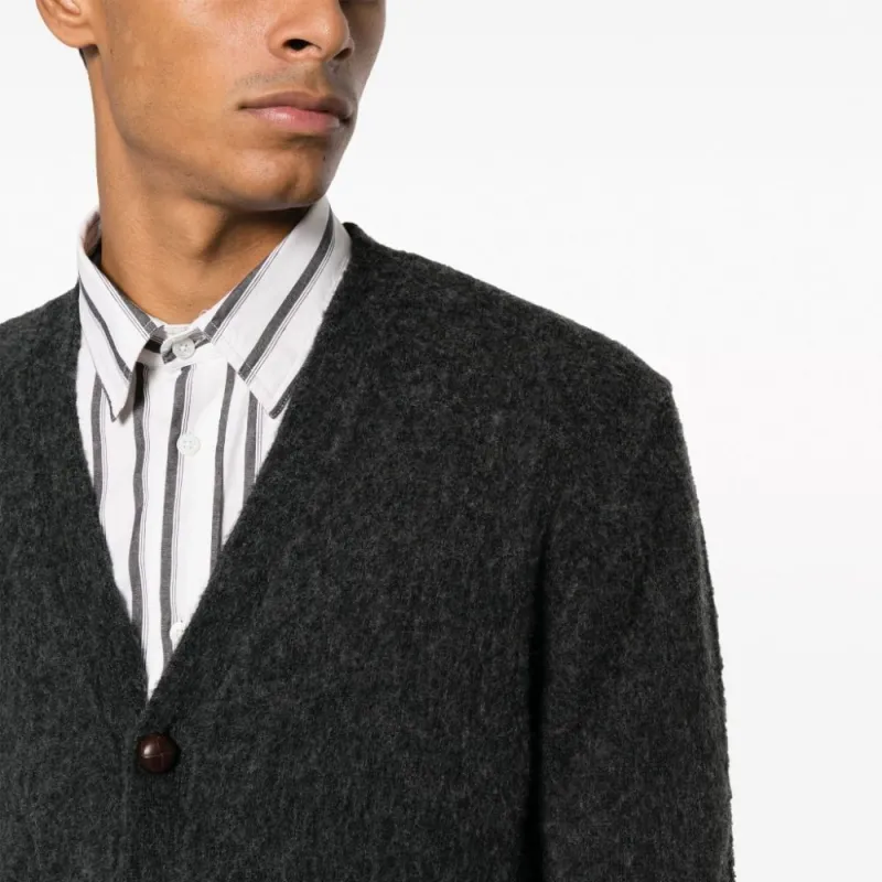 Polo Ralph Lauren Brushed effect V neck Wool blend Cardigan-4