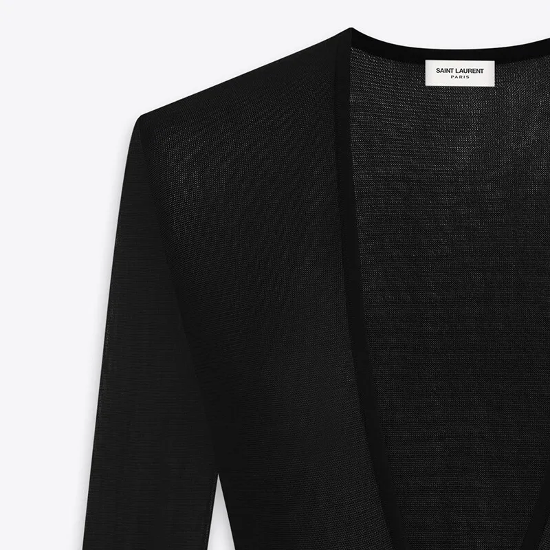 SAINT LAURENT Scoop neck Knitted Jumper-2