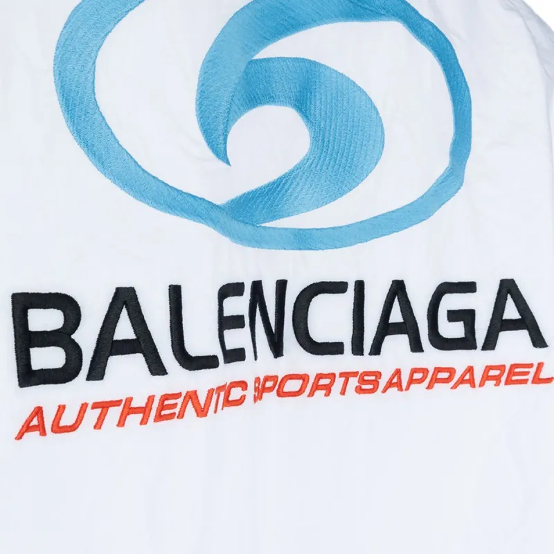 Balenciaga Logo Printed Long Sleeved Shirt-5