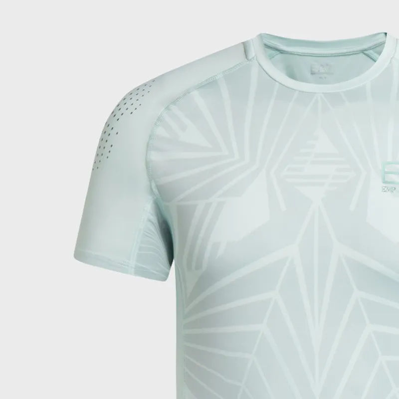 EMPORIO ARMANI Logo print Stretch T shirt-5