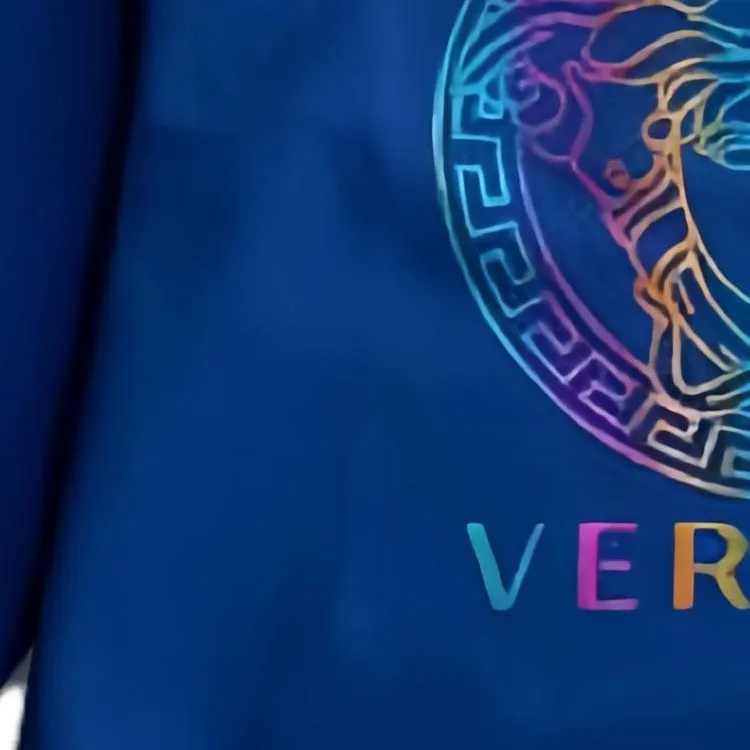 VERSACE Sweatshirts Men Blue-4