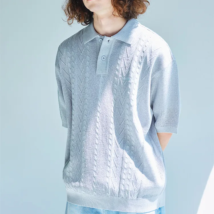 COVERNAT SS23 Polo Shirt Unisex Gray-2