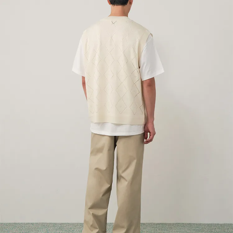 COVERNAT SS23 Tank Top Men's Cream-3