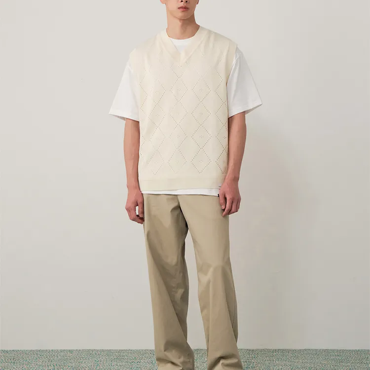 COVERNAT SS23 Tank Top Men's Cream-2