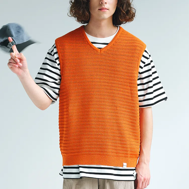 COVERNAT SS23 Tank Top Unisex Orange-2