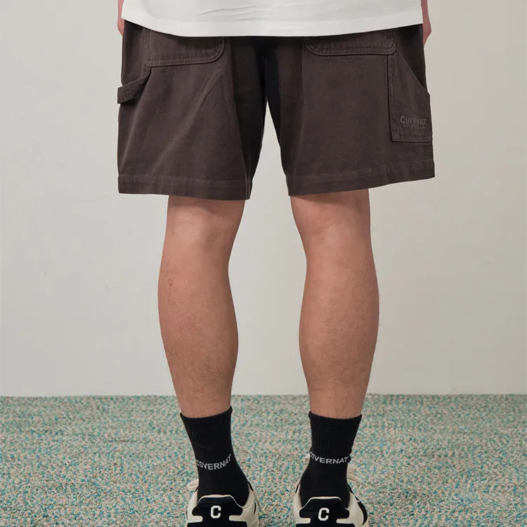 COVERNAT SS23 Casual Shorts Unisex Charcoal-3