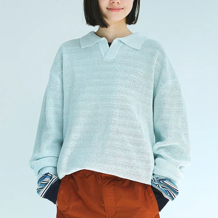 COVERNAT SS23 Knitwear Unisex Sky Blue-2