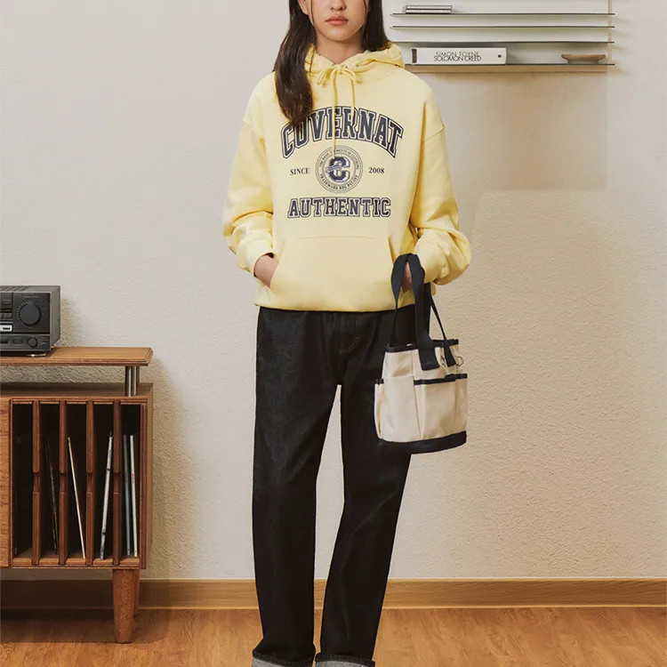 COVERNAT SS23 Sweatshirt Unisex Yellow-2