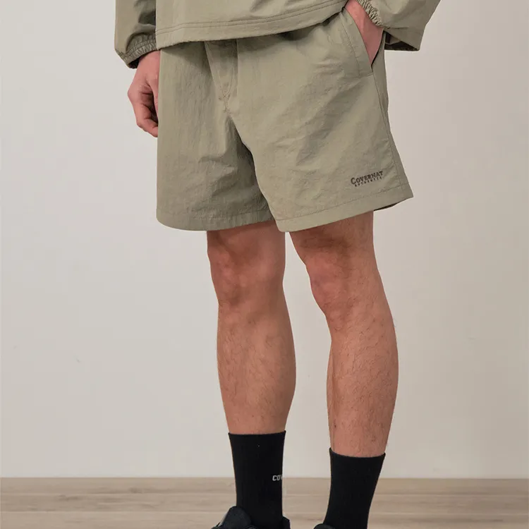 COVERNAT SS23 Casual Shorts Unisex Beige-4