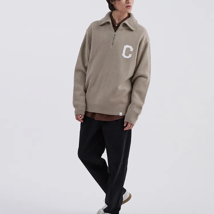 COVERNAT Knitwear Men Olive-4