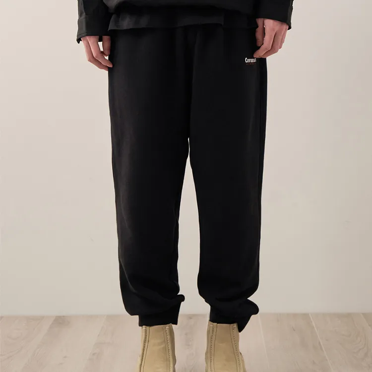 COVERNAT Knitted Sweatpants Unisex Black-2