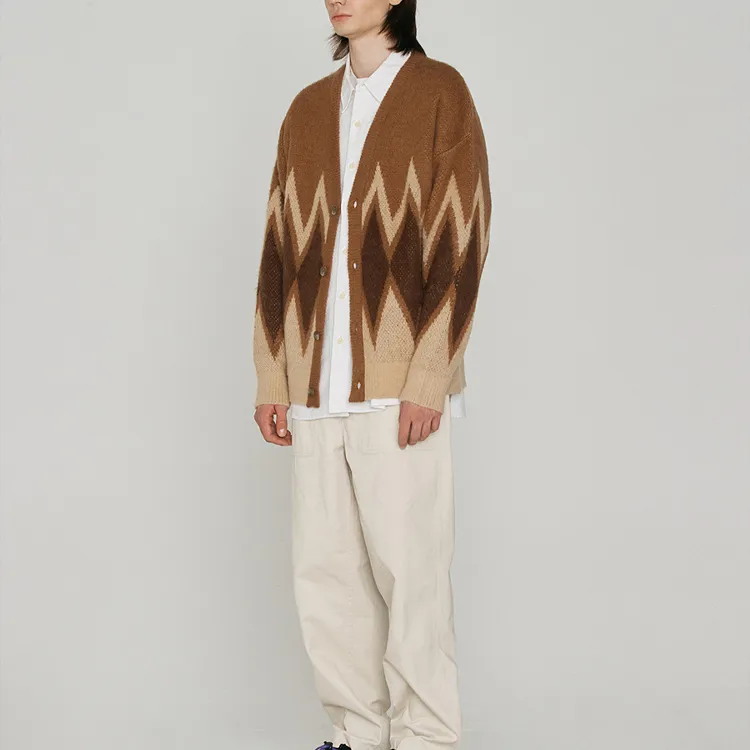 COVERNAT Sweaters Men Brown-4