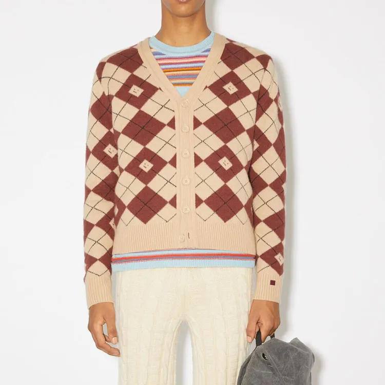 Acne Studios FW23 Sweater Unisex Cookie Beige-1