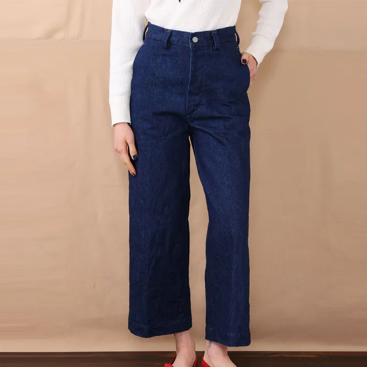 Beams x OrSlow Jeans Women's Indigo-5