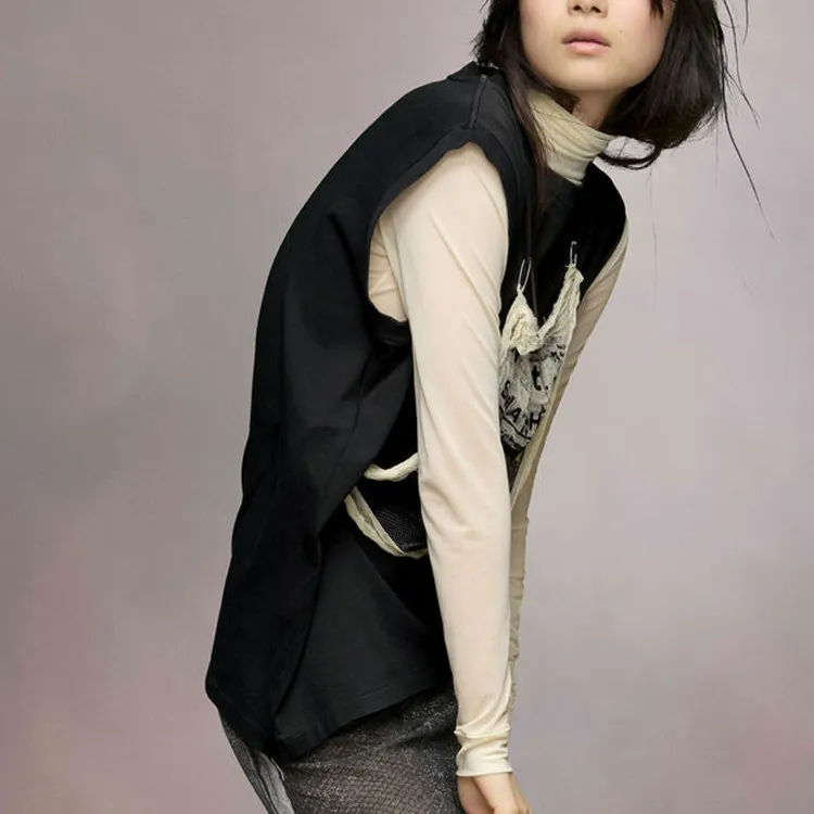 Maison Margiela FW23 Tank Top Women's Black-4