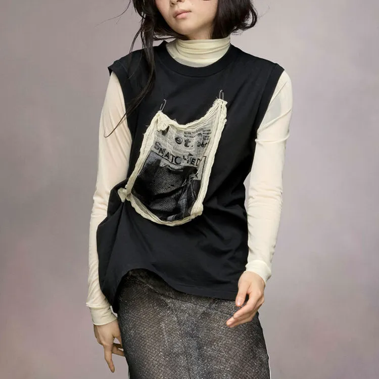 Maison Margiela FW23 Tank Top Women's Black-2